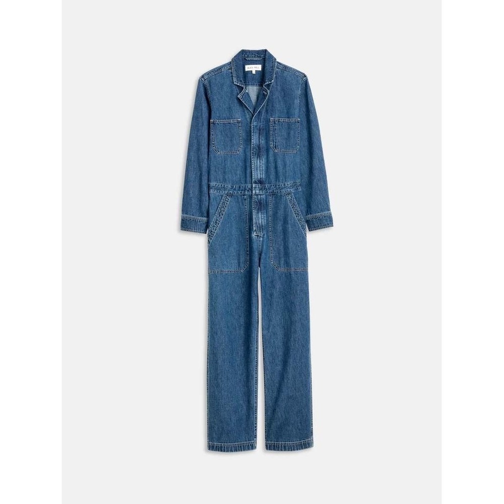 Alex Mill Women's Shoreditch Denim Jumpsuit Coveralls Size Medium EUC